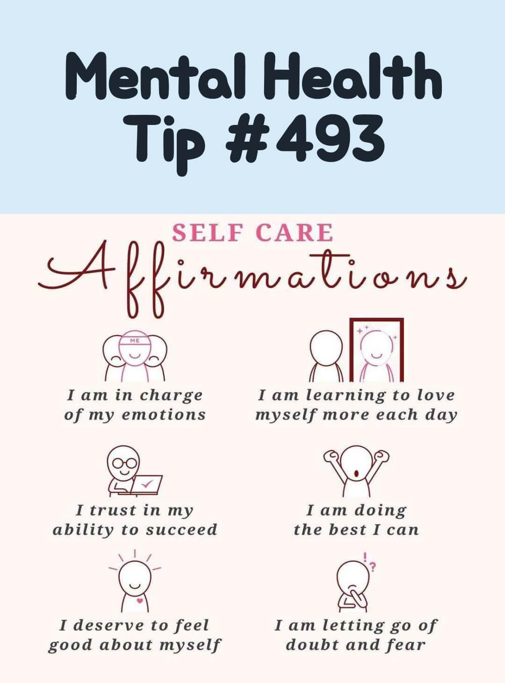 Emotional Well-being Infographic | Mental Health Tip #493